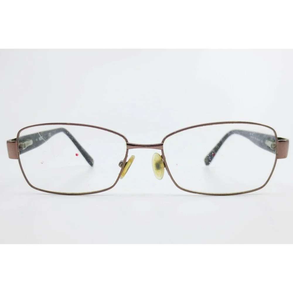 Nine West NW1021 250 Brown Tortoise Rectangular Eyeglasses Frames 54-15-135